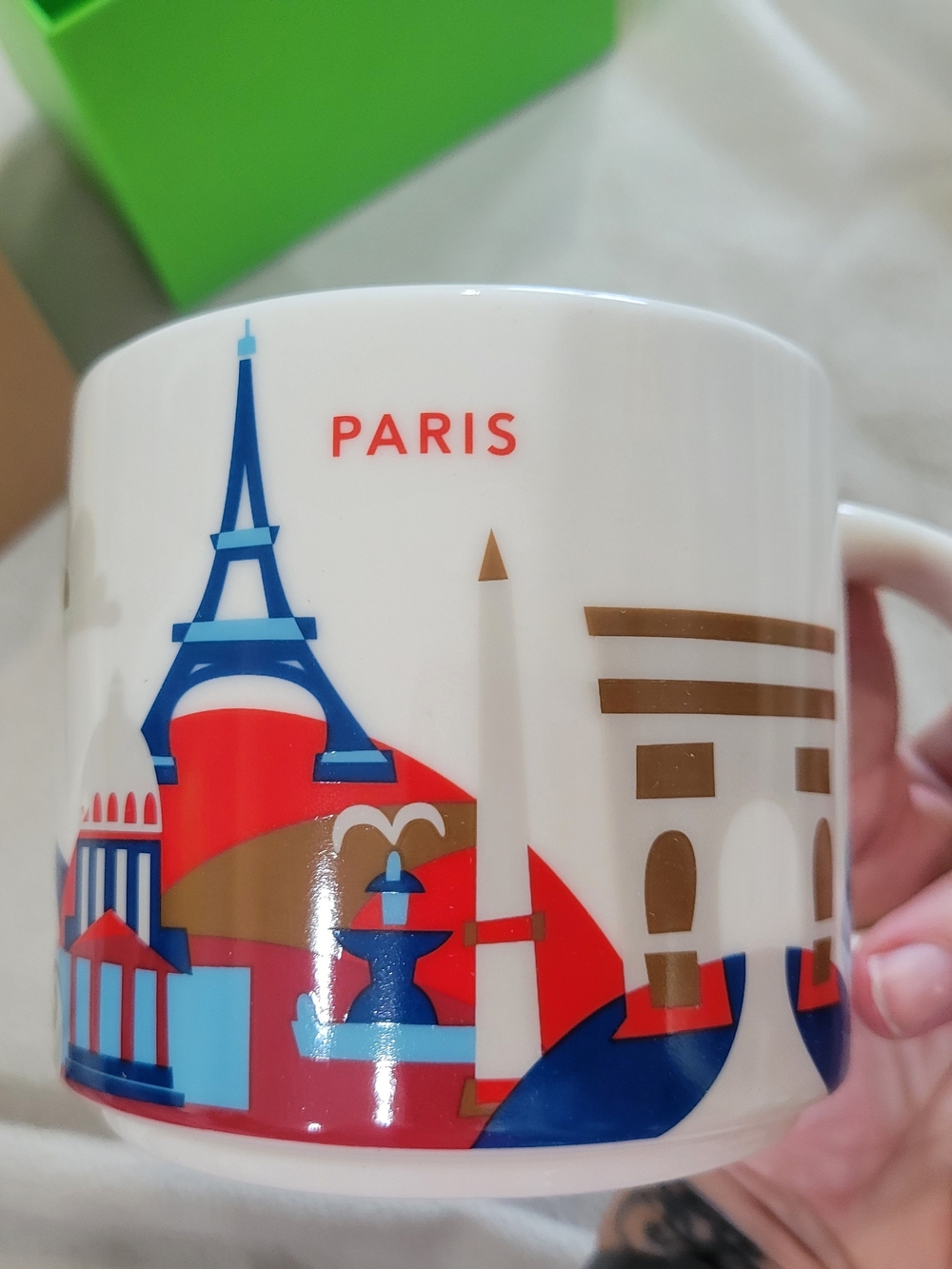 Starbucks Paris Skyline Mug - You Are Here Collection